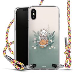 New Carry Case Transparent Stoff colourful/silber