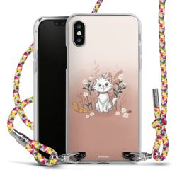 New Carry Case Transparent Stoff colourful/silber