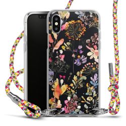 Carry Case Transparent Fabric colourful