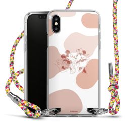 New Carry Case Transparent Stoff colourful/silber