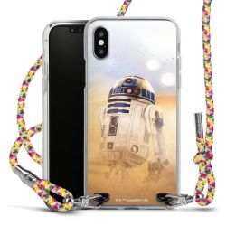 New Carry Case Transparent Stoff colourful/silber