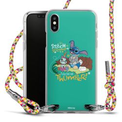 New Carry Case Transparent Stoff colourful/silber