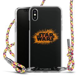 New Carry Case Transparent Stoff colourful/silber