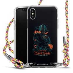 New Carry Case Transparent Stoff colourful/silber