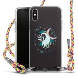 New Carry Case Transparent Stoff colourful/silber