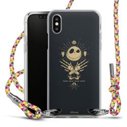 New Carry Case Transparent Stoff colourful/silber