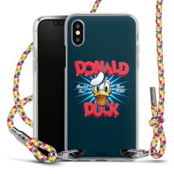 New Carry Case Transparent Stoff colourful/silber