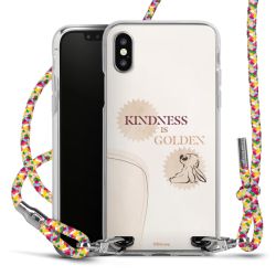 New Carry Case Transparent Stoff colourful/silber