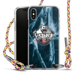 New Carry Case Transparent Stoff colourful/silber