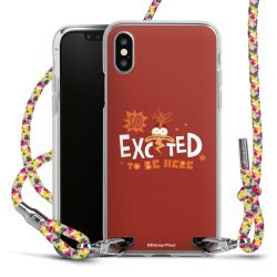 New Carry Case Transparent Stoff colourful/silber