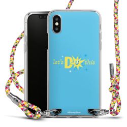 New Carry Case Transparent Stoff colourful/silber