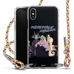 New Carry Case Transparent Stoff colourful/silber