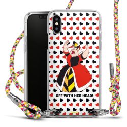 New Carry Case Transparent Stoff colourful/silber