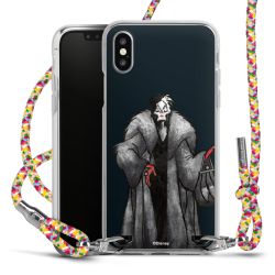 New Carry Case Transparent Stoff colourful/silber