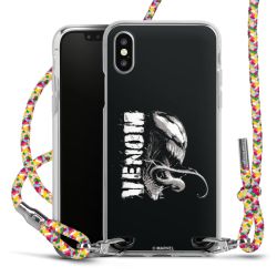 New Carry Case Transparent Stoff colourful/silber