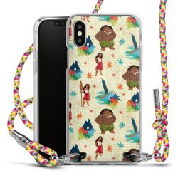 New Carry Case Transparent Stoff colourful/silber