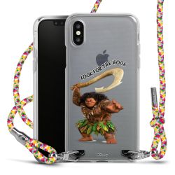 New Carry Case Transparent Stoff colourful/silber