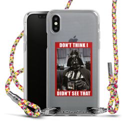 New Carry Case Transparent Stoff colourful/silber