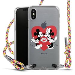 New Carry Case Transparent Stoff colourful/silber