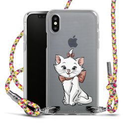 New Carry Case Transparent Stoff colourful/silber