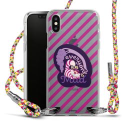 New Carry Case Transparent Stoff colourful/silber