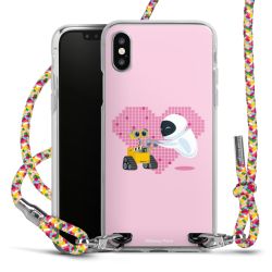 New Carry Case Transparent Stoff colourful/silber