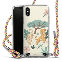 New Carry Case Transparent Stoff colourful/silber