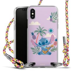 New Carry Case Transparent Stoff colourful/silber