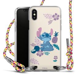 New Carry Case Transparent Stoff colourful/silber