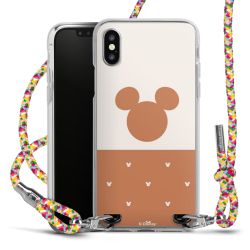 New Carry Case Transparent Stoff colourful/silber