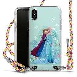 New Carry Case Transparent Stoff colourful/silber