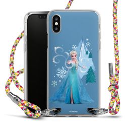 New Carry Case Transparent Stoff colourful/silber