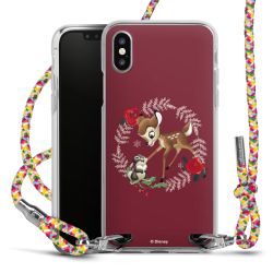 New Carry Case Transparent Stoff colourful/silber