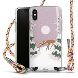 New Carry Case Transparent Stoff colourful/silber