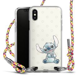 New Carry Case Transparent Stoff colourful/silber