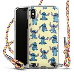 New Carry Case Transparent Stoff colourful/silber