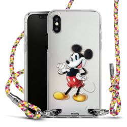 New Carry Case Transparent Stoff colourful/silber