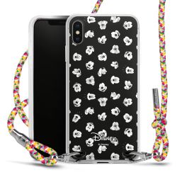 New Carry Case Transparent Stoff colourful/silber