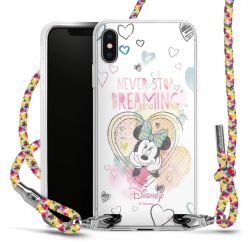 New Carry Case Transparent Stoff colourful/silber