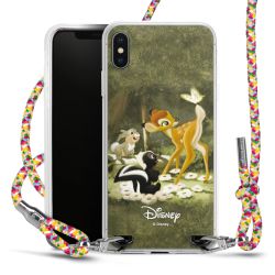 New Carry Case Transparent Stoff colourful/silber