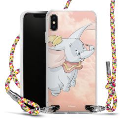 New Carry Case Transparent Stoff colourful/silber