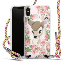 New Carry Case Transparent Stoff colourful/silber