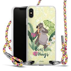 New Carry Case Transparent Stoff colourful/silber