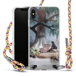 New Carry Case Transparent Stoff colourful/silber