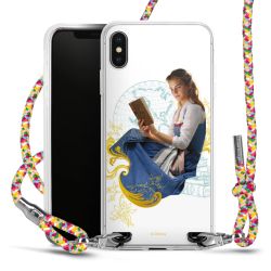 New Carry Case Transparent Stoff colourful/silber