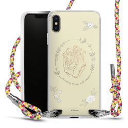 New Carry Case Transparent Stoff colourful/silber