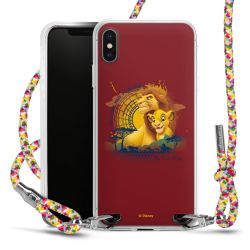 New Carry Case Transparent Stoff colourful/silber