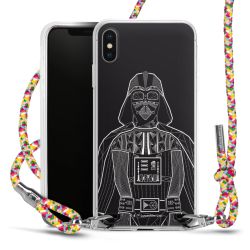 New Carry Case Transparent Stoff colourful/silber