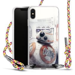 New Carry Case Transparent Stoff colourful/silber