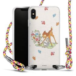 New Carry Case Transparent Stoff colourful/silber